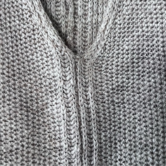 Anthropologie Moth Chain Channel Alpaca and Wool Blend Sweater in Tan size Small - Picture 7 of 15